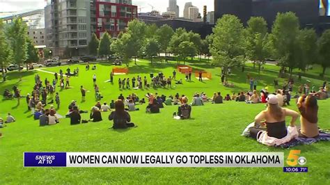 oklahoma boobs|Topless in Tulsa: New ruling brings equality to women